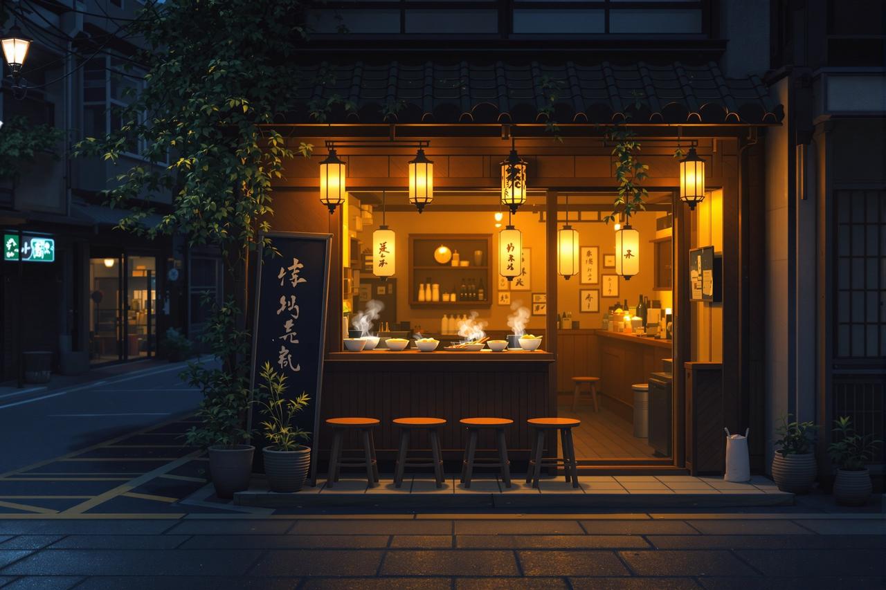 红豆魔改短剧作品 - 深夜小食堂